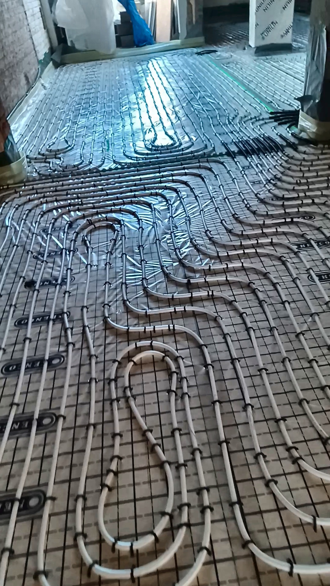 Installation de chauffage par le sol réalisée par JODRO